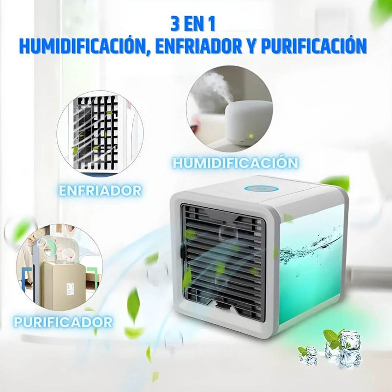AIRE ACONDICIONADO PORTÁTIL ARTIC AIR TIPO CUBO 💦🌞 - ENVIO GRATIS