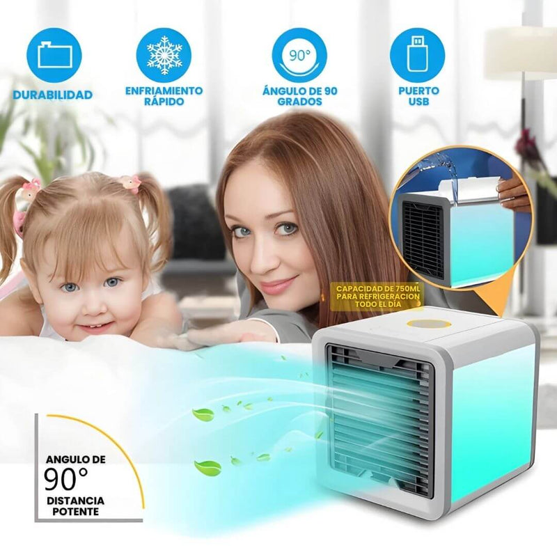 AIRE ACONDICIONADO PORTÁTIL ARTIC AIR TIPO CUBO 💦🌞 - ENVIO GRATIS