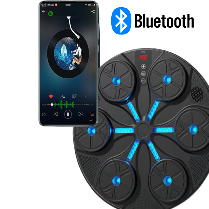 BOXFIT© - MÁQUINA DE BOXEO MUSICAL + GUANTES - ENVÍO GRATIS